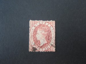 St Lucia 1860 Sc 1 FU