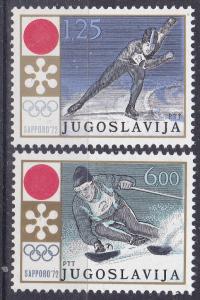 Yugoslavia  1089-90 MNH 1972 Olympiocs