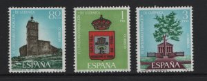 Spain  #1347-1349  MNH  1966  Guernica and Luno