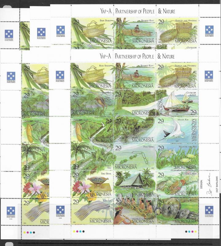 Micronesia 168,C49 and more MNH stock vf, see desc. 2019 CV$393.50