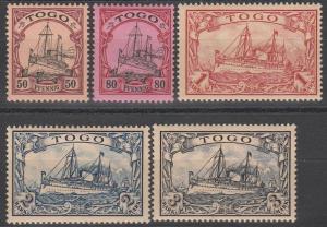 Togo #14-8  F-VF Unused  CV $18.90  (A3364)