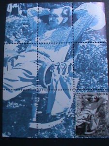 LAOS-1999- WALT DISNEY FOUNDING - DISNEY LAND S/S MNH VF WE SHIP TO WORLD WIDE