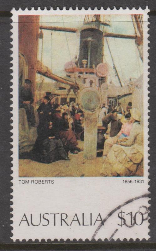 Australia Paintings 1977 $10 Tom Roberts VFU