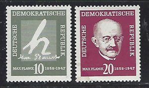 DDR #383-384 MNH CV$1.35