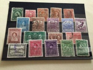 Newfoundland mounted mint or used stamps  A13219