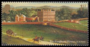 GB 3594 Buckingham Palace House c 1700 1st single (1 stamp) MNH 2014