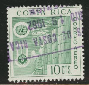 Costa Rica Scott C321 airmail from 1961 used 