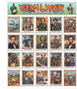 US 2975 - 32¢ Civil War Unused