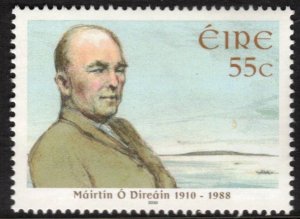 IRELAND 2010 Mairtin O Direain; Scott 1880, SG 2008; MNH