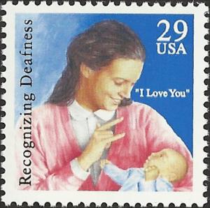 # 2783 MINT NEVER HINGED SIGN LANGUAGE