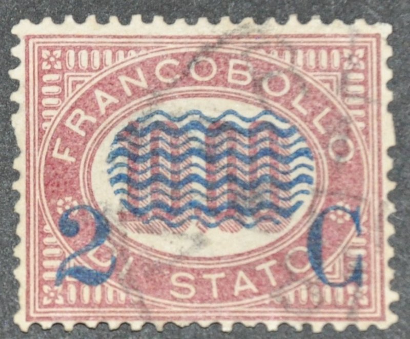 DYNAMITE Stamps: Italy Scott #44 – USED