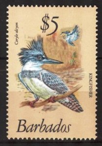 Barbados 1979 Birds Kingfisher 5 $ Mi. 480 Cat. 10,00 Eur. MNH