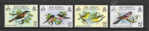BIRDS - NEW HERBRIDES #276-9 (BR) MNH