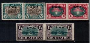 South West Africa Scott B9-11 Mint NH (Catalog Value $69.00)