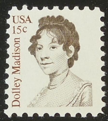 1980 15c Dolley Madison Scott 1822 Mint NH