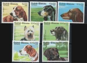 Guinea Bissau 742-48 MNH 1988 Dogs