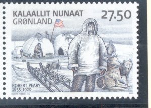 Greenland Sc 462 2005 Admiral Peary stamp mint NH