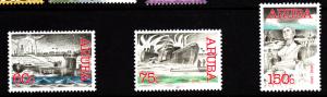 Aruba MNH Scott #222-#224 Set of 3 Aruba in World War II: Attack on oil refin...