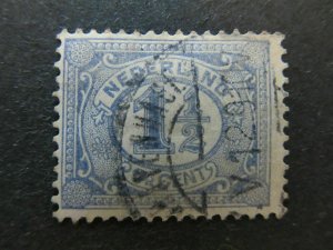 A4P49F65 Netherlands 1898-1924 1 1/2c Used-