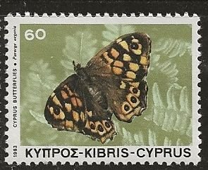 Cyprus | Scott # 597 - MH