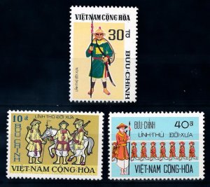[65397] Vietnam South 1972 Military Uniforms Horse  MNH