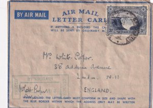 194X, British East Africa Command to London, England (M5456)