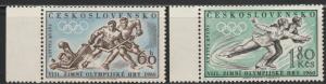 Czechoslovakia, #965-966 Unused From 1960