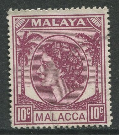 STAMP STATION PERTH Malacca #35 QEII Definitive Used 1954-55
