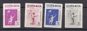 1978 CHRISTMAS COSTA RICA  MNH COMPLETE SET