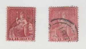 Trinidad Scott #58-58a Stamp - Used Set
