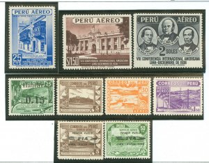 Peru #C62-C77 Unused Single (Complete Set)