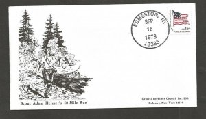 1978 Scout Adam Helmer Herkimer Council BSA Edmeston NY