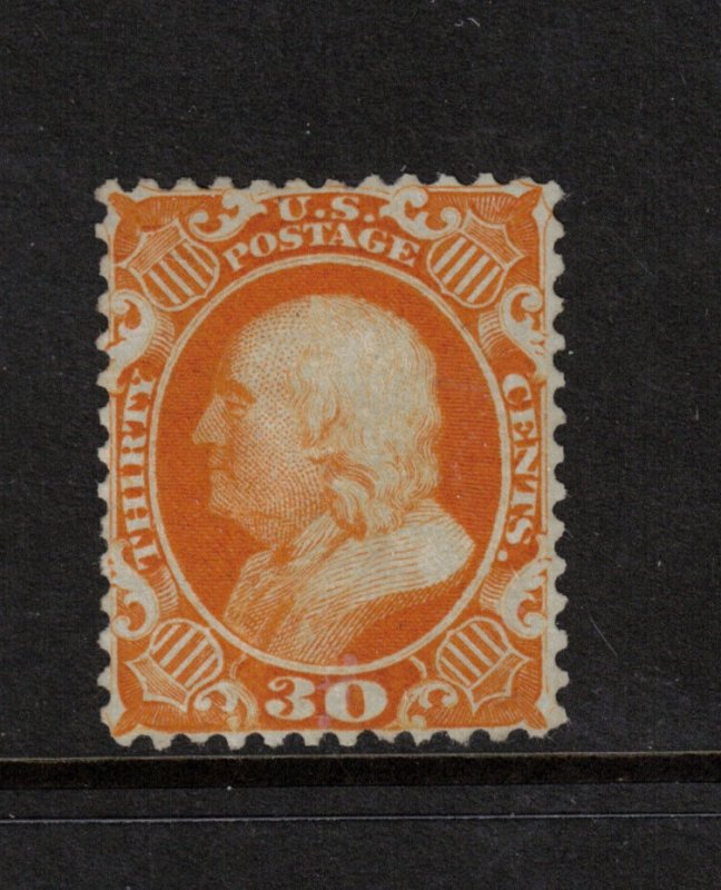 USA #46 Very Fine+ Mint Without Gum As Issued Rare Reprint **With Certificate**