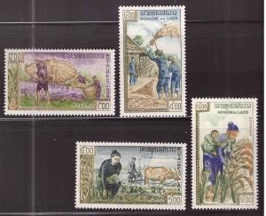 LAOS Scott 81-84 MNH** set