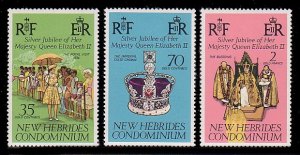 New Hebrides, British 214 - 216 MNH