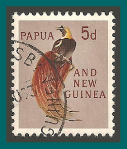 PNG (155) 1963 Bird of Paradise, used (SG 42)