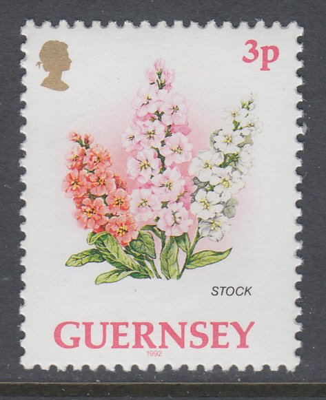 Guernsey 478 Flowers MNH VF