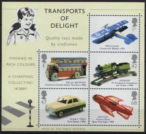 GB QEII 2003 Transports of Delight Miniature Sheet MS2402 Superb U/M Condition