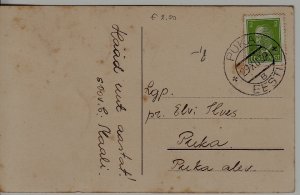 Estonia used card 29.12.39 Puka