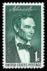 PCBstamps   US #1113 1c Beardless Lincoln, MNH, (30)