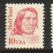 #2175 MNH 10c Red Cloud 1986-94 Great Americans