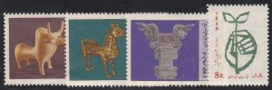 Iran - 1967 - Sc 1423-26 - NH - Complete set + 1