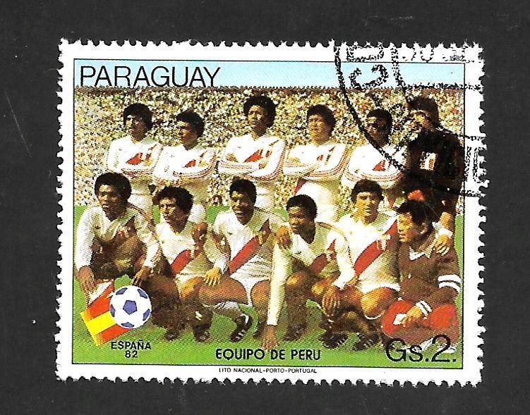 Paraguay 1982 - FDC - Scott #2046d