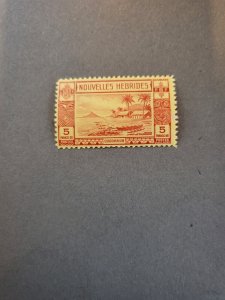 Stamps French New Hebrides Scott #65 hinged