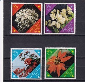 SA07b Anguilla 1979 Christmas - Flowers mint stamps