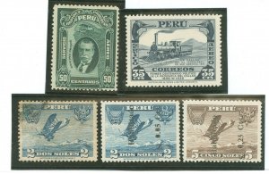 Peru #C2/C4/C13-C15 Mint (NH) Single