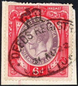 South Africa BF2 6d red and purple