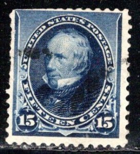 United States Scott # 227, used