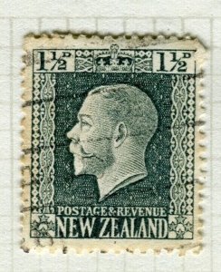 NEW ZEALAND; 1915 early GV issue fine used Shade of 1.5d. value