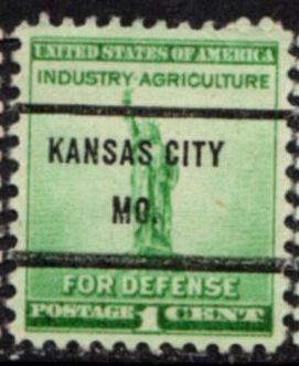 US Stamp #899x71 - Statue of Liberty - Defense Issue Precancel